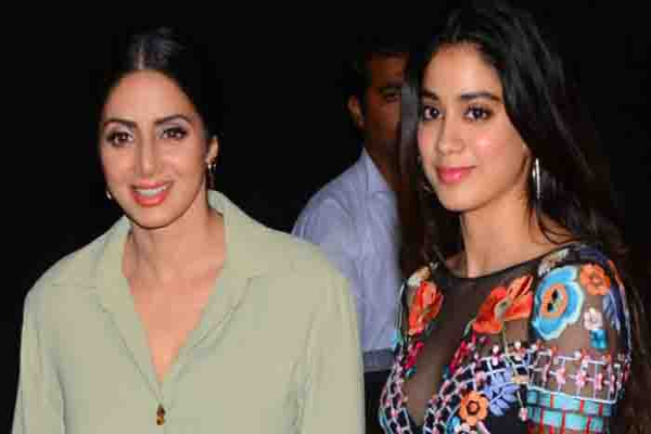 shree devi and jhanvi kapoor