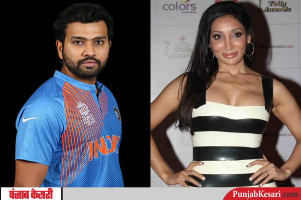  Rohit Sharma and Sophia Hayat