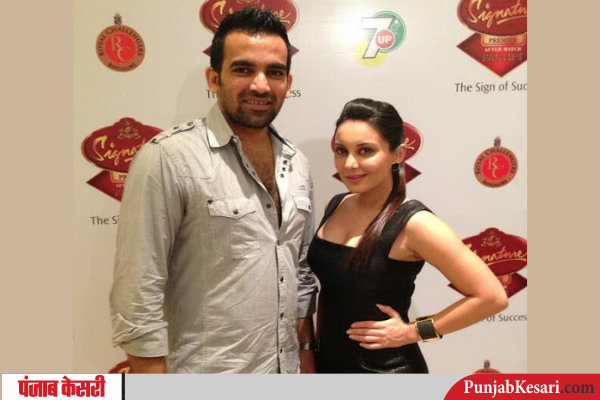 Zaheer Khan and Minissha Lamba