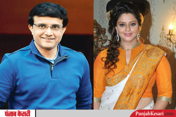 Sourav Ganguly and Nagma
