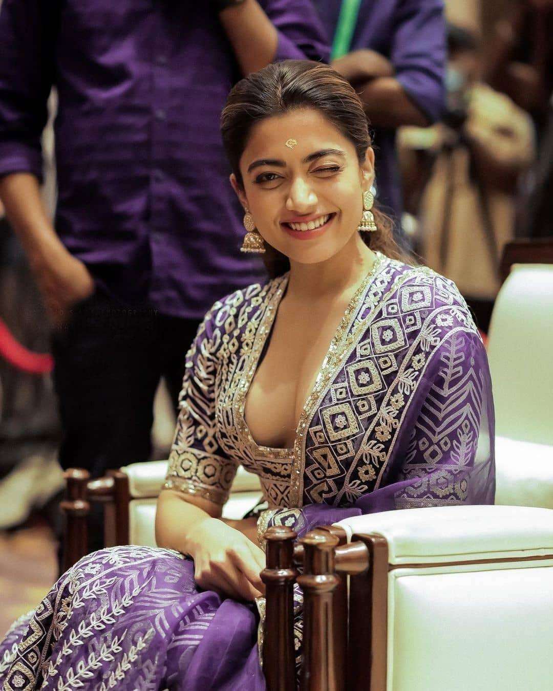 1655807539 rashmika spicing up pushpa pressmeets