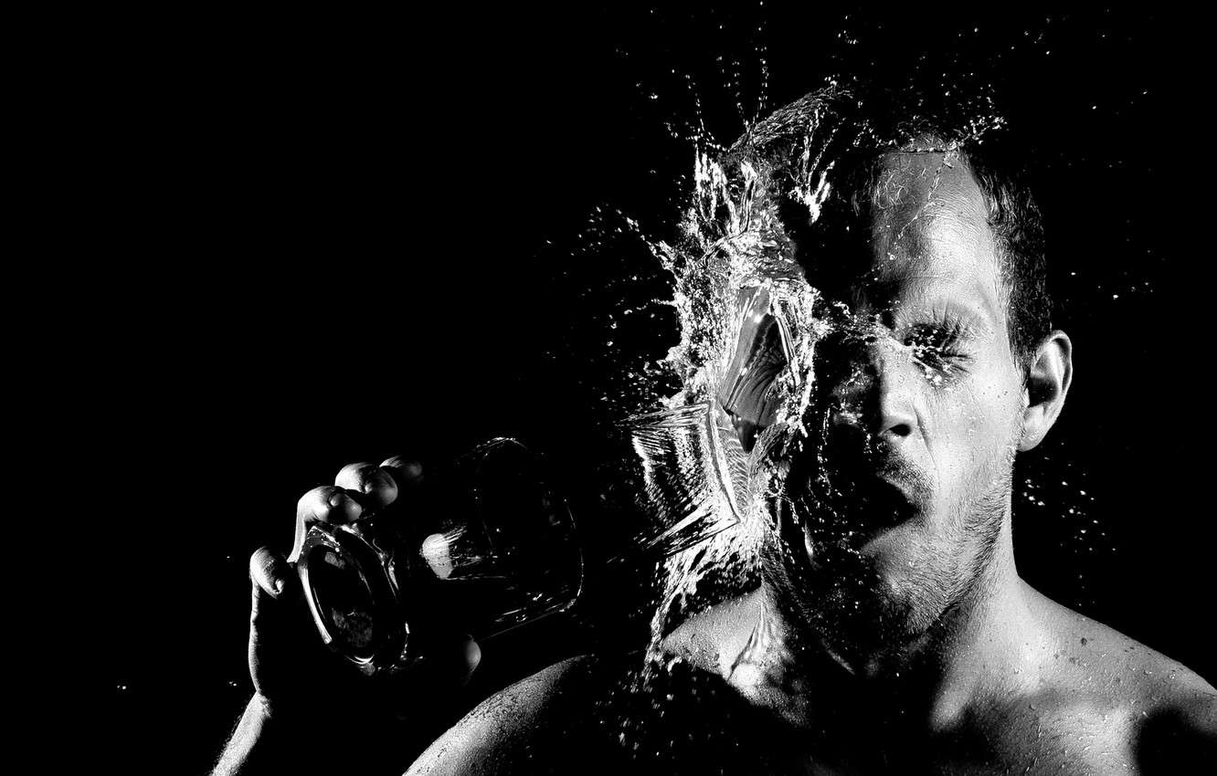 1677499158 black and white glass of