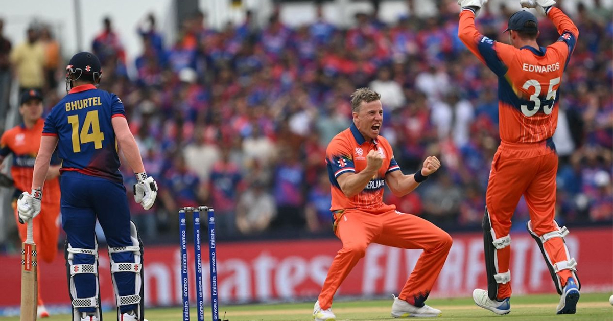 T20 World Cup 2024 में नीदरलैंड की नेपाल पर आसान जीत