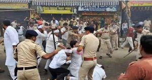 Patna News : पटना में Police ने कांग्रेस कार्यकर्ताओं पर लाठीचार्ज किया