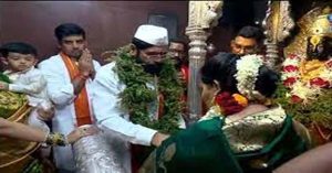 CM एकनाथ शिंदे ने श्री विट्ठल रुक्मिणी माता की की पूजा-अर्चना