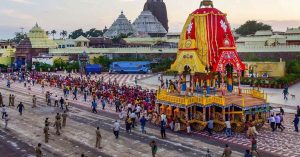 Jagannath Rath Yatra : कड़ी सुरक्षा के बीच पुरी में भगवान जगन्नाथ की बहुदा रथ यात्रा का अनुष्ठान शुरू