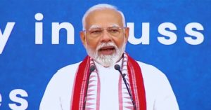 Modi in Moscow : ‘दुनियां बदलते हुए भारत को देखकर अचंभित है’ माॅस्को में बोले पीएम मोदी